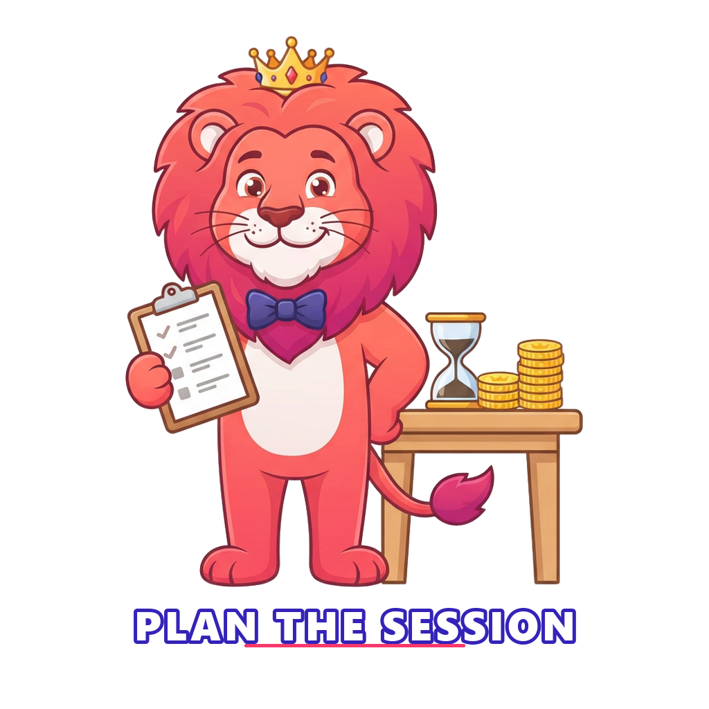66 Club Lottery tips session plan with budget and time limits