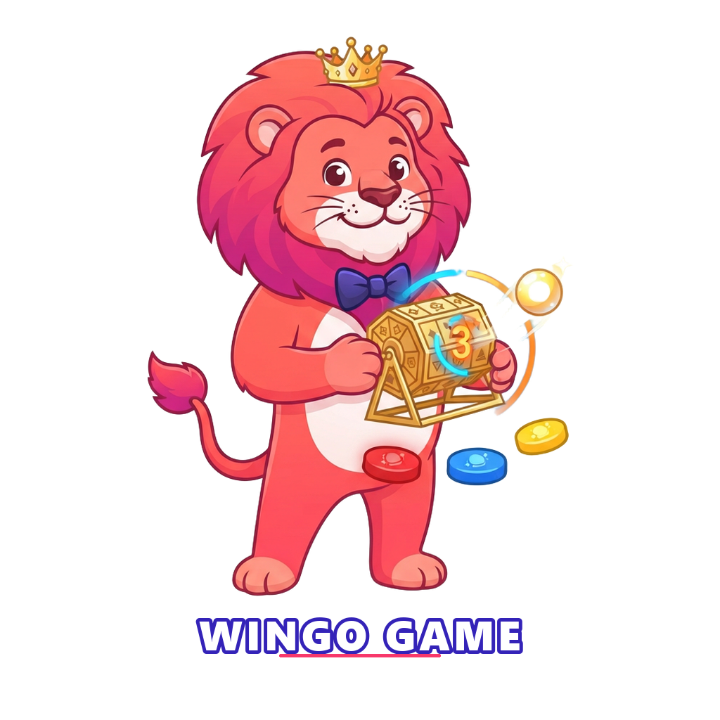 Wingo game round showing the countdown, draw, and coloured result ball