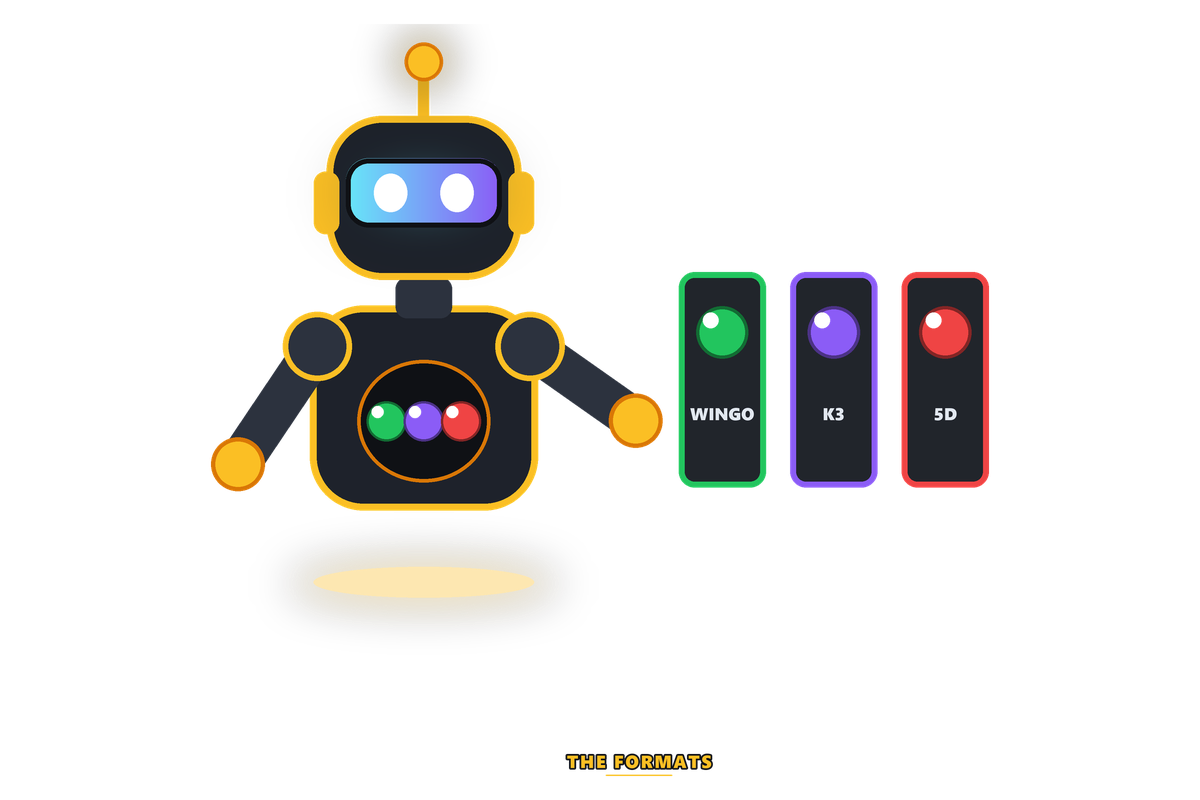 Color prediction game showing green, red and violet betting panels with a countdown