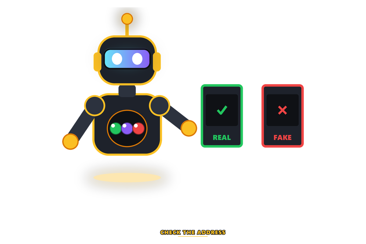Comparing a real login page with a phishing clone using a misspelled address