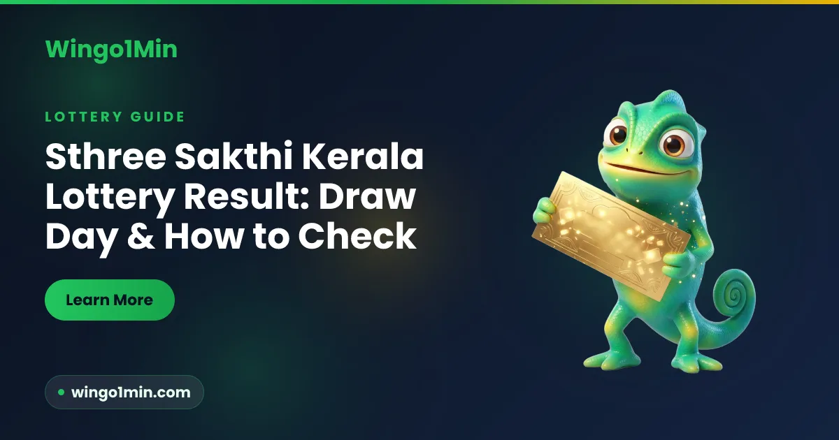 Sthree Sakthi SS Kerala lottery ticket beside a clock showing the Tuesday afternoon draw time