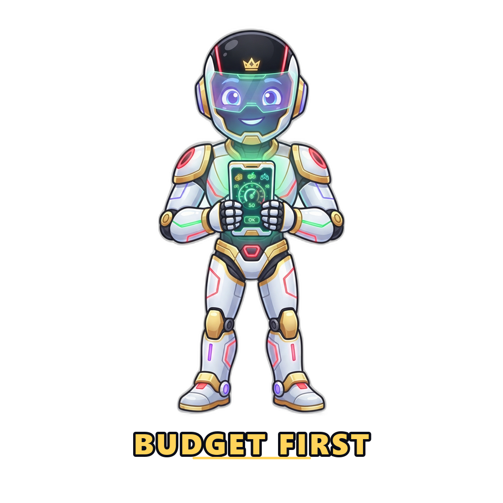 Playing the color prediction game with a set budget