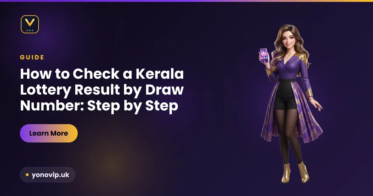 Yono VIP step-by-step guide to checking a Kerala lottery result by draw number