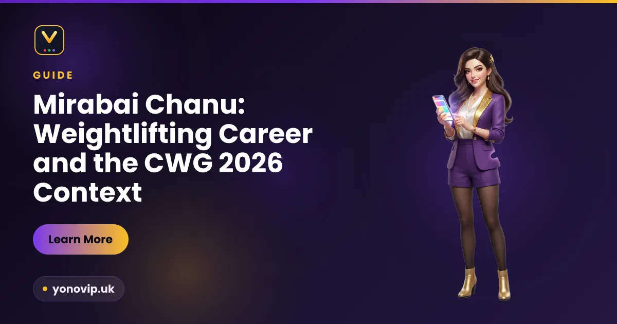 Yono VIP guide to Mirabai Chanu's weightlifting career and the Commonwealth Games 2026 context