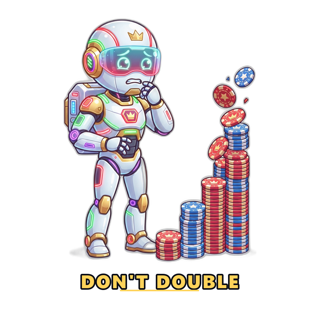 Why doubling stakes in Wingo prediction is dangerous